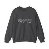 YOU CAN DO ALL THINGS - WHITE UNISEX SWEATSHIRT