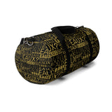 EAUX - GOLD DUFFEL BAG