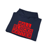 ALLBLOCKSMATTER_Red UNISEX HOODIE