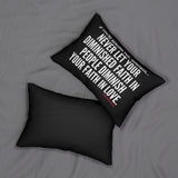 DIMINISHED FAITH LUMBAR PILLOW