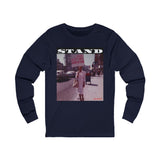 STAND - WHITE UNISEX LONG SLEEVE T-SHIRT