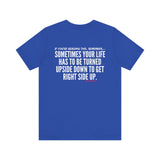 UPSIDE DOWN UNISEX SHORT SLEEVE T SHIRTS