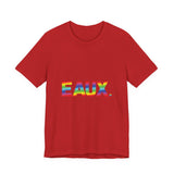 EAUX RAINBOW  UNISEX SHORT SLEEVE T-SHIRTS