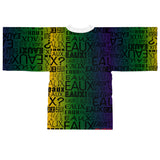 EAUX - BLACK ON MARDI GRAS KIMONO