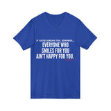 SMILES FOR YOU UNISEX V-NECK T-SHIRT