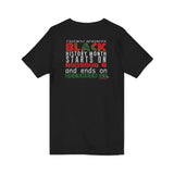 FRIENDLY REMINDER UNISEX V-NECK T-SHIRT