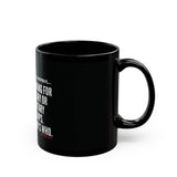 FIGURE OUT CERAMIC MUG- BLACK 11OZ