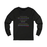 BLACK QUEER RAINBOW UNISEX LONGSLEEVE T-SHIRTS