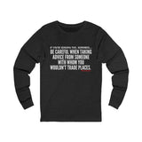 TRADING PLACES UNISEX LONG SLEEVE T-SHIRT