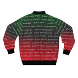 BLACK MAGIC - RBG AOP MEN'S BOMBER JACKET