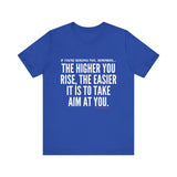 TAKE AIM UNISEX SHORT SLEEVE T-SHIRT