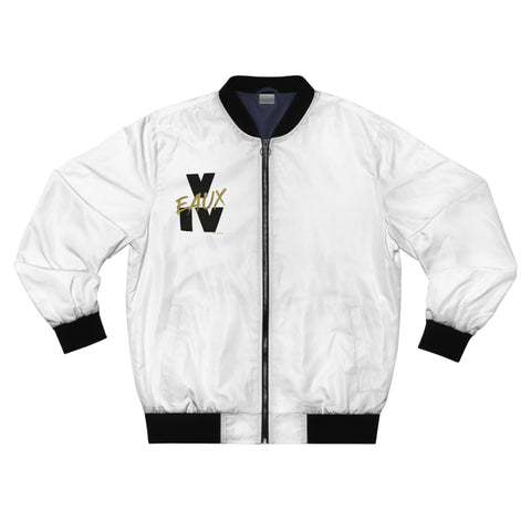 Stylish Men's Bomber Jacket - Trendy AOP Design