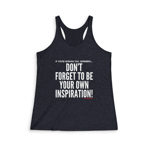 INSPIRATION RACERBACK TANK TOP