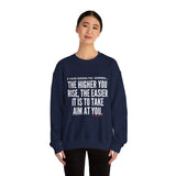 TAKE AIM UNISEX SWEATSHIRT