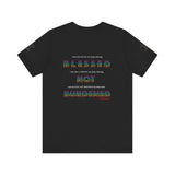 BLACK WOMAN RAINBOW UNISEX V-NECK T-SHIRT