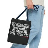 HEAL YOUR WOUNDS TOTE BAG