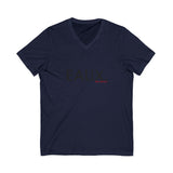 EAUX BLACK UNISEX V-NECK T-SHIRTS