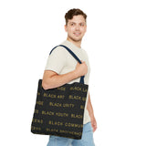 BLACK MAGIC - GOLD LETTERS TOTE BAG