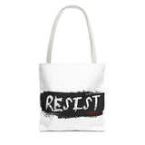 RESIST - BLACK TOTE BAG