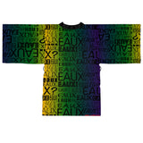 EAUX - BLACK ON MARDI GRAS KIMONO