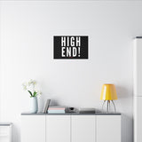 HIGH END WHITE CANVAS ART