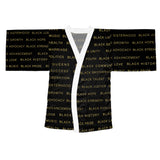 BLACK MAGIC - BLACK GOLD KIMONO
