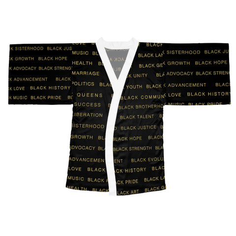 BLACK MAGIC - BLACK GOLD KIMONO