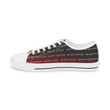 Empowering Men's Low Top Sneakers – Celebrate Black Culture