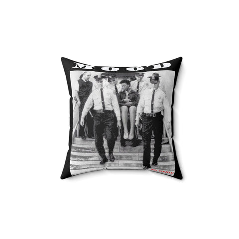 MOOD - BLACK THROW PILLOW