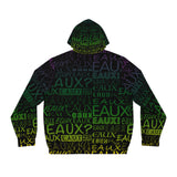 EAUX - MARDI GRAS AOP ZIP HOODIE