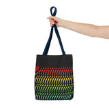 BIIIIIITCH RAINBOW TOTE BAG
