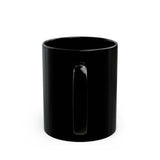 BEAUCOUP BLACK - WHITE CERAMIC MUG - BLACK 15OZ