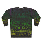 EAUX - MARDI GRAS AOP UNISEX SWEATSHIRT