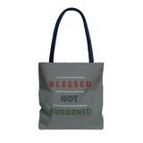 BLACK MAN RBG TOTE BAG