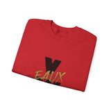 V EAUX IV- BLACK W/ GOLD EAUX UNISEX SWEAT SHIRT