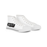 HI-TOP SNEAKERS - WHITE SOLE