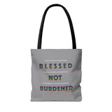 BLACK WOMAN RAINBOW TOTE BAG