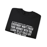 LET FOLKS OFF UNISEX SWEATSHIRT