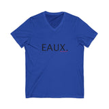 EAUX BLACK UNISEX V-NECK T-SHIRTS