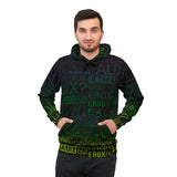 EAUX - MARDI GRAS AOP PULLOVER HOODIE