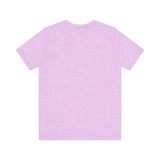 V EAUX IV - BLACK W/ PINK EAUX UNISEX SHORT SLEEVE T-SHIRT