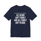 ALL BLOOD UNISEX SHORT SLEEVE T-SHIRT