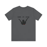 LOOK AT GAWD WHITE UNISEX SHORT SLEEVE