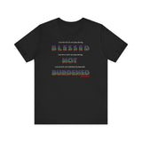 BLACK MAN RAINBOW UNISEX SHORTSLEEVE T-SHIRTS