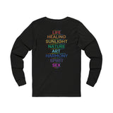 MEANING OF PRIDE UNISEX LONGSLEEVE T-SHIRTS
