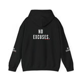 NO EXCUSE UNISEX HOODIE