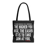 TAKE AIM TOTE BAG