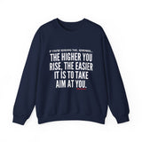 TAKE AIM UNISEX SWEATSHIRT