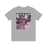 STAND - WHITE UNISEX SHORT SLEEVE T-SHIRT