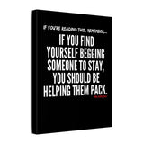 HELP THEM PACK CANVAS ART